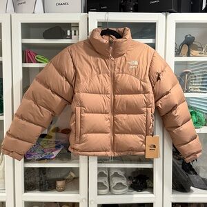 The North Face SKIMS Brown Puffer Jacket M